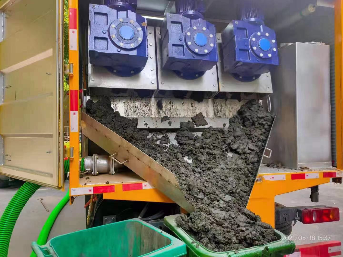 芒市化粪池清掏城市维护站-泥浆净化干湿分离处理